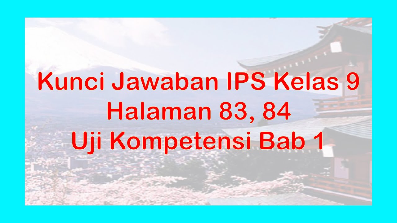 Detail Buku Paket Ips Kelas 9 Semester 1 Nomer 39