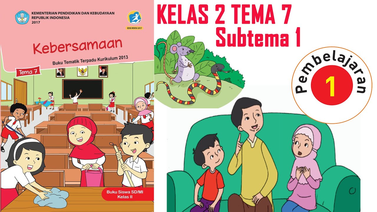 Detail Buku Paket Kelas 2 Tema 1 Nomer 33