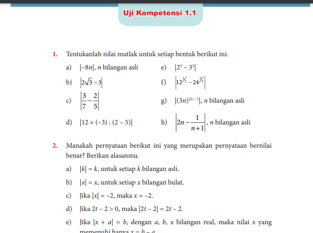 Detail Buku Paket Matematika Kelas 10 Nomer 25