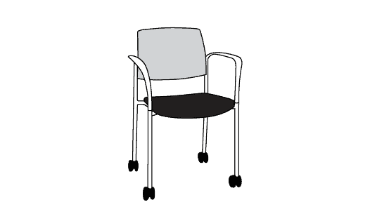 Detail Chair Drawing Front View Nomer 17