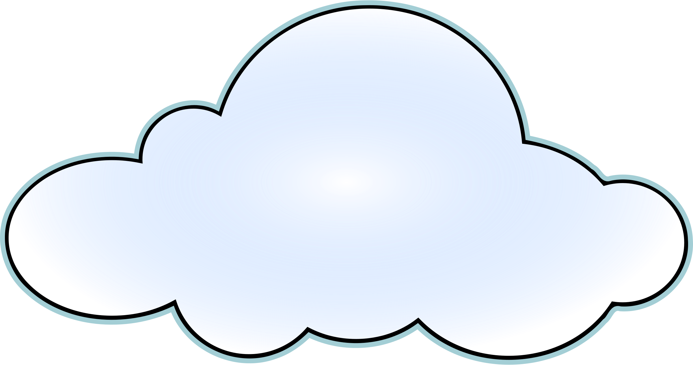 Detail Cliparts Clouds Nomer 2