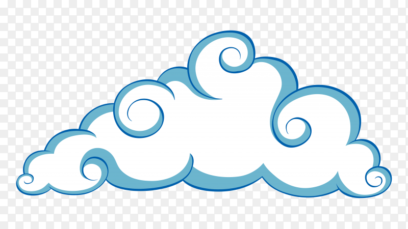 Detail Cliparts Clouds Nomer 19