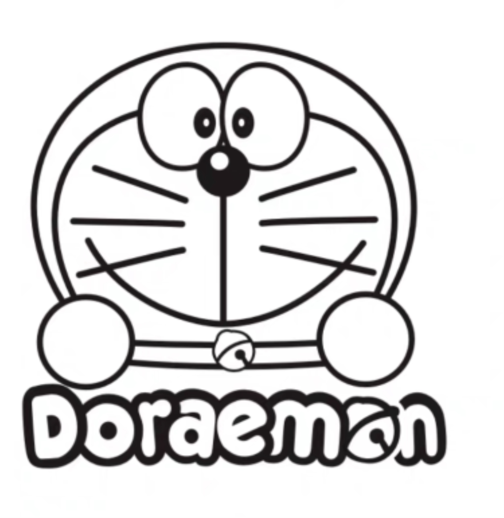 Detail Download Logo Doraemon Hitam Putih Nomer 46