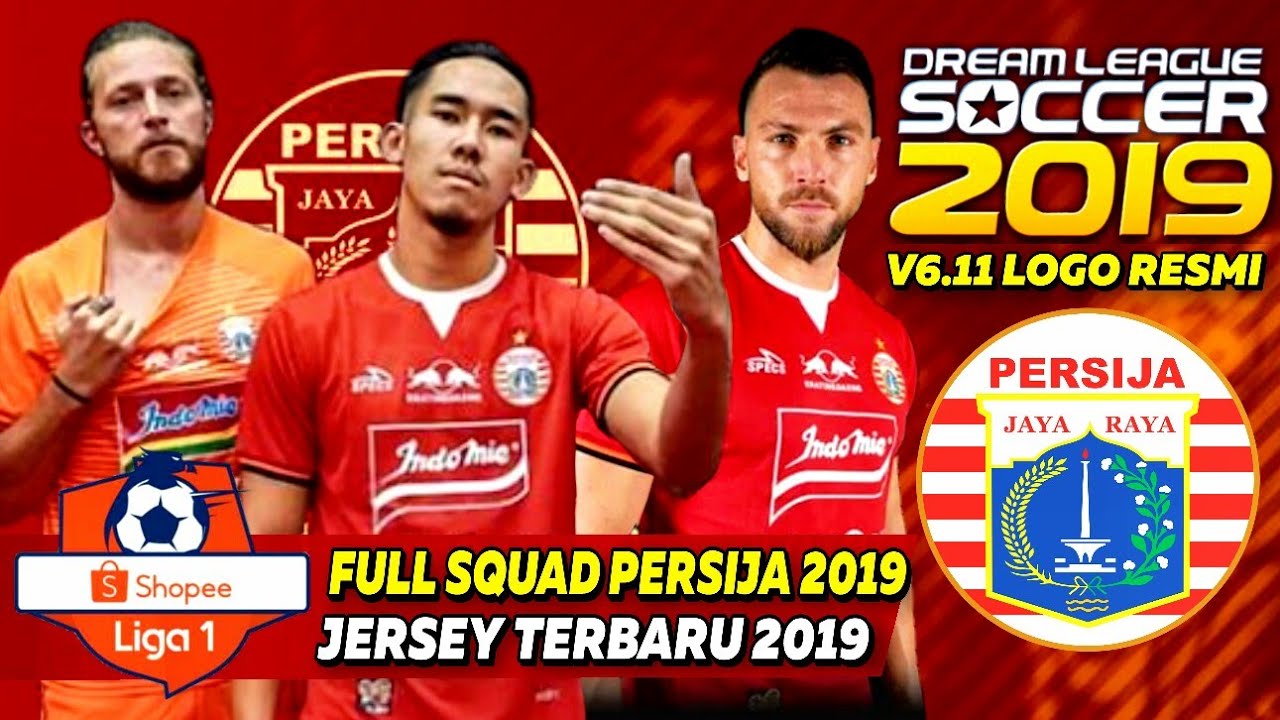 Detail Download Logo Dream League Soccer 2019 Persija Nomer 20