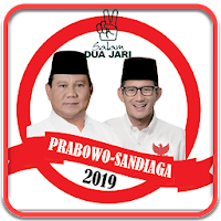 Detail Download Logo Dua Jari Prabowo Sandi Nomer 37