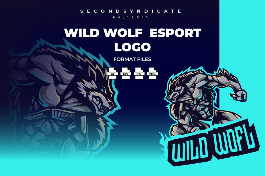 Detail Download Logo Esport Wolf Nomer 50