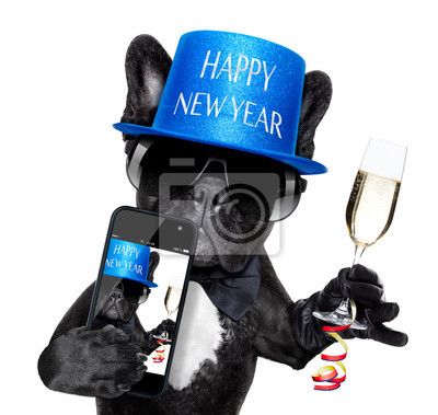 Detail Happy New Year Hund Nomer 8