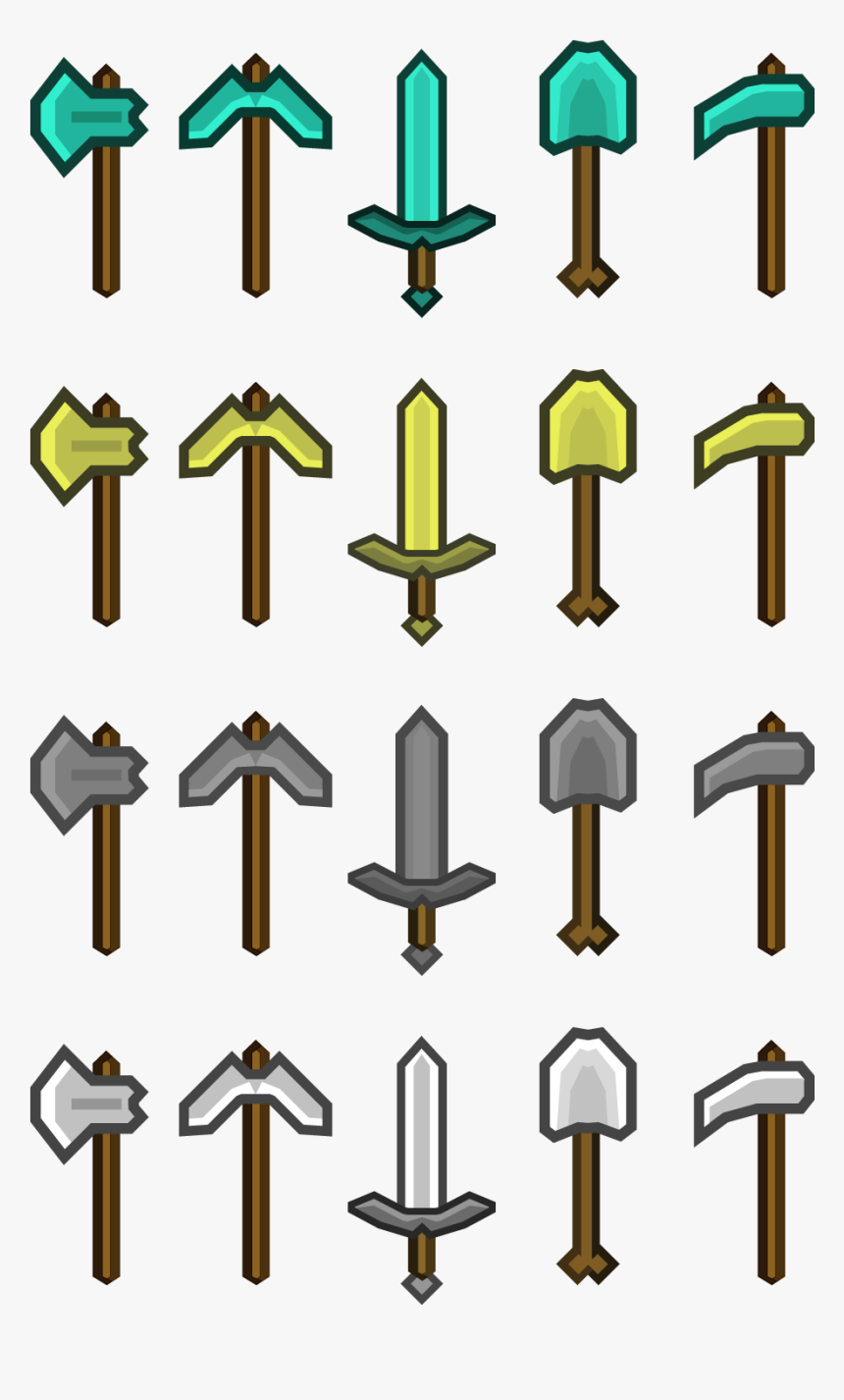 Detail Minecraft Axt Nomer 10