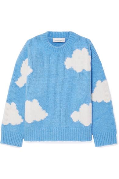 Detail Pullover Wolken Nomer 2