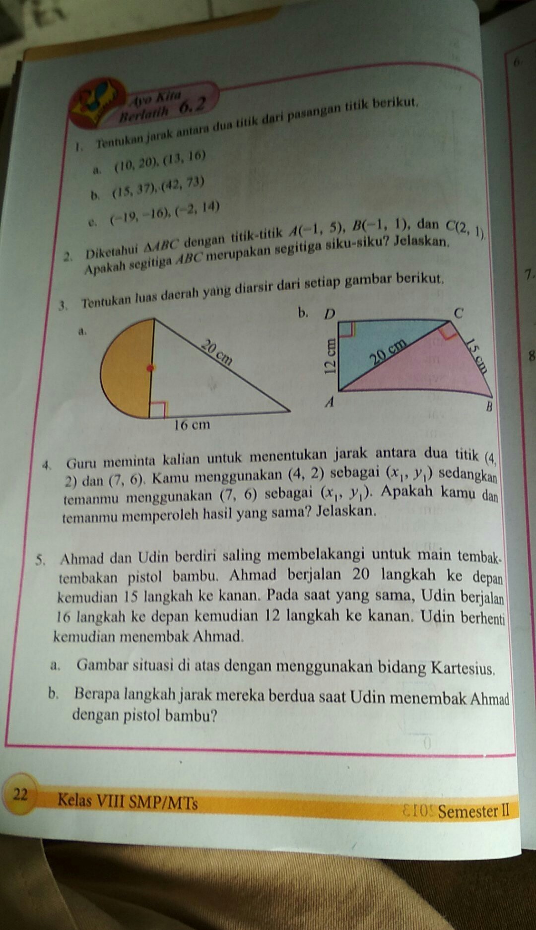 Detail Buku Paket Matematika Kelas 8 Semester 2 Nomer 11