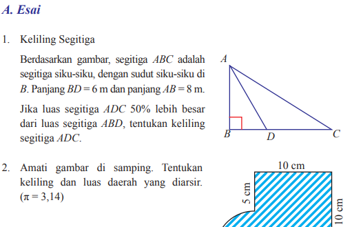 Detail Buku Paket Matematika Kelas 8 Semester 2 Nomer 47