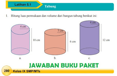 Detail Buku Paket Matematika Kelas 9 Nomer 41