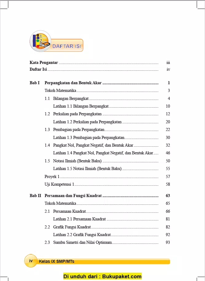 Detail Buku Paket Matematika Kelas 9 Kurikulum 2013 Nomer 20