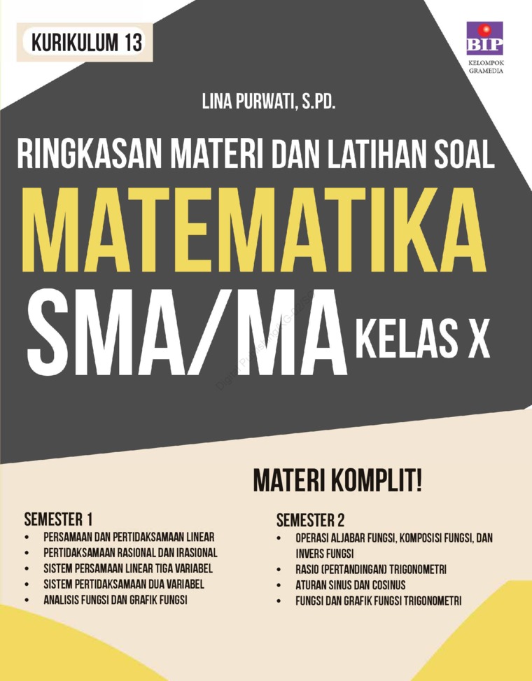 Detail Buku Paket Matematika Peminatan Kelas 10 Nomer 35