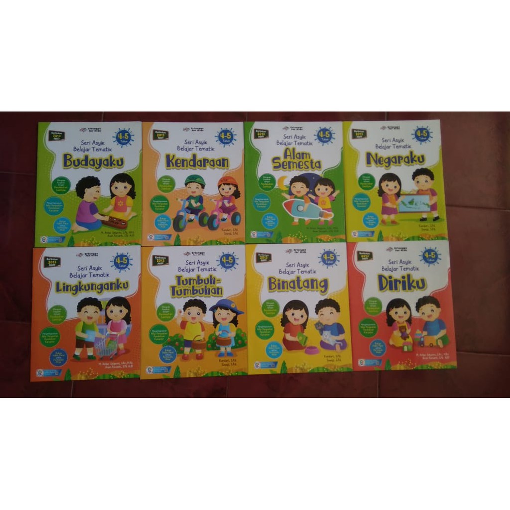 Detail Buku Paket Paud Erlangga Nomer 26