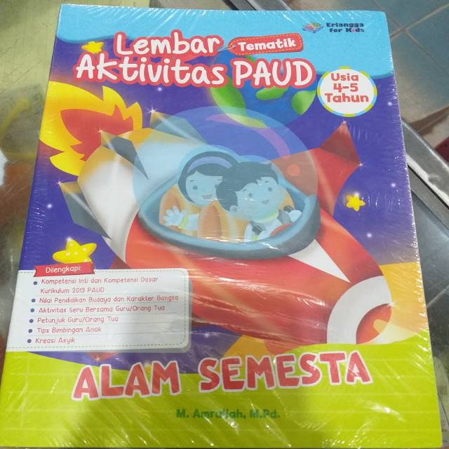 Detail Buku Paket Paud Erlangga Nomer 29