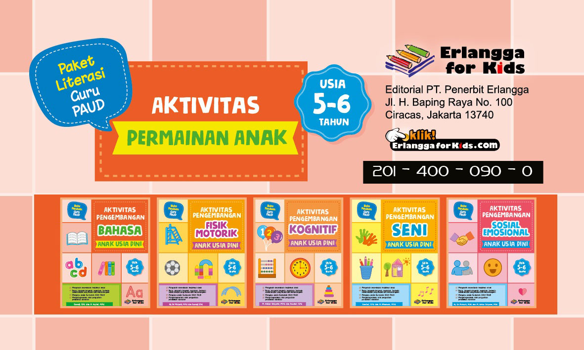 Detail Buku Paket Paud Erlangga Nomer 39