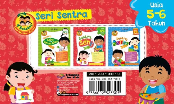 Detail Buku Paket Paud Erlangga Nomer 40