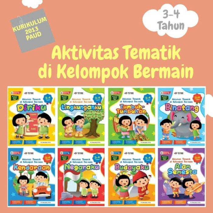 Detail Buku Paket Paud Erlangga Nomer 9