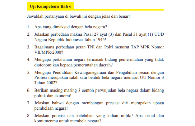 Detail Buku Paket Pkn Kelas 6 Nomer 32