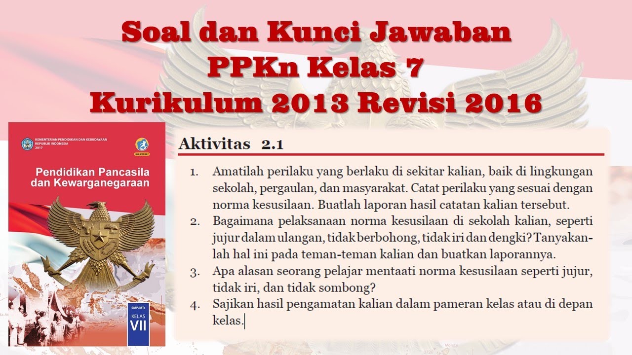 Detail Buku Paket Pkn Kelas 7 Nomer 16