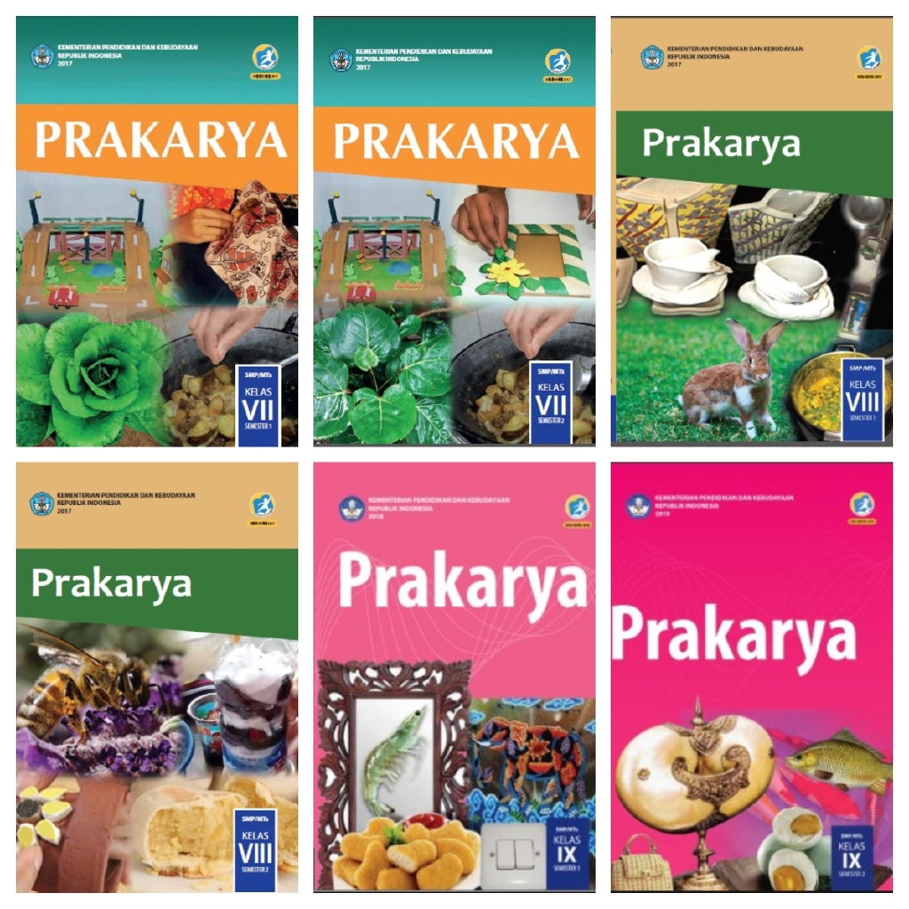 Detail Buku Paket Prakarya Nomer 5