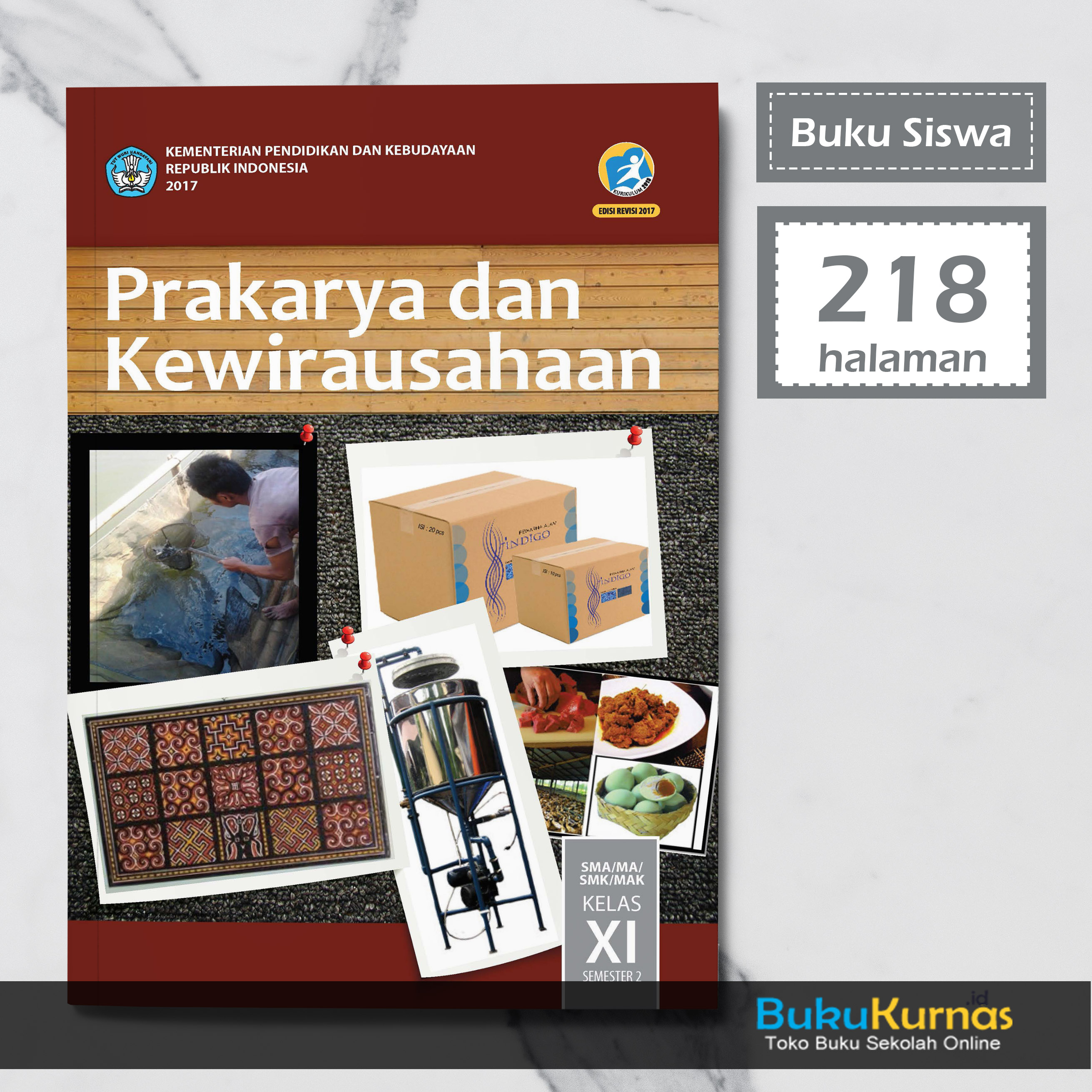 Detail Buku Paket Prakarya Dan Kewirausahaan Kelas 11 Semester 2 Nomer 54