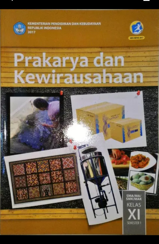 Detail Buku Paket Prakarya Kelas 11 Semester 1 Revisi 2017 Nomer 17