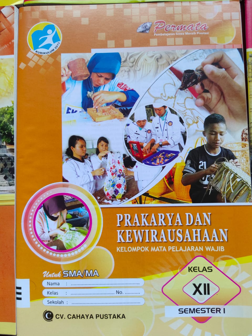 Detail Buku Paket Prakarya Kelas 12 Semester 1 Nomer 28