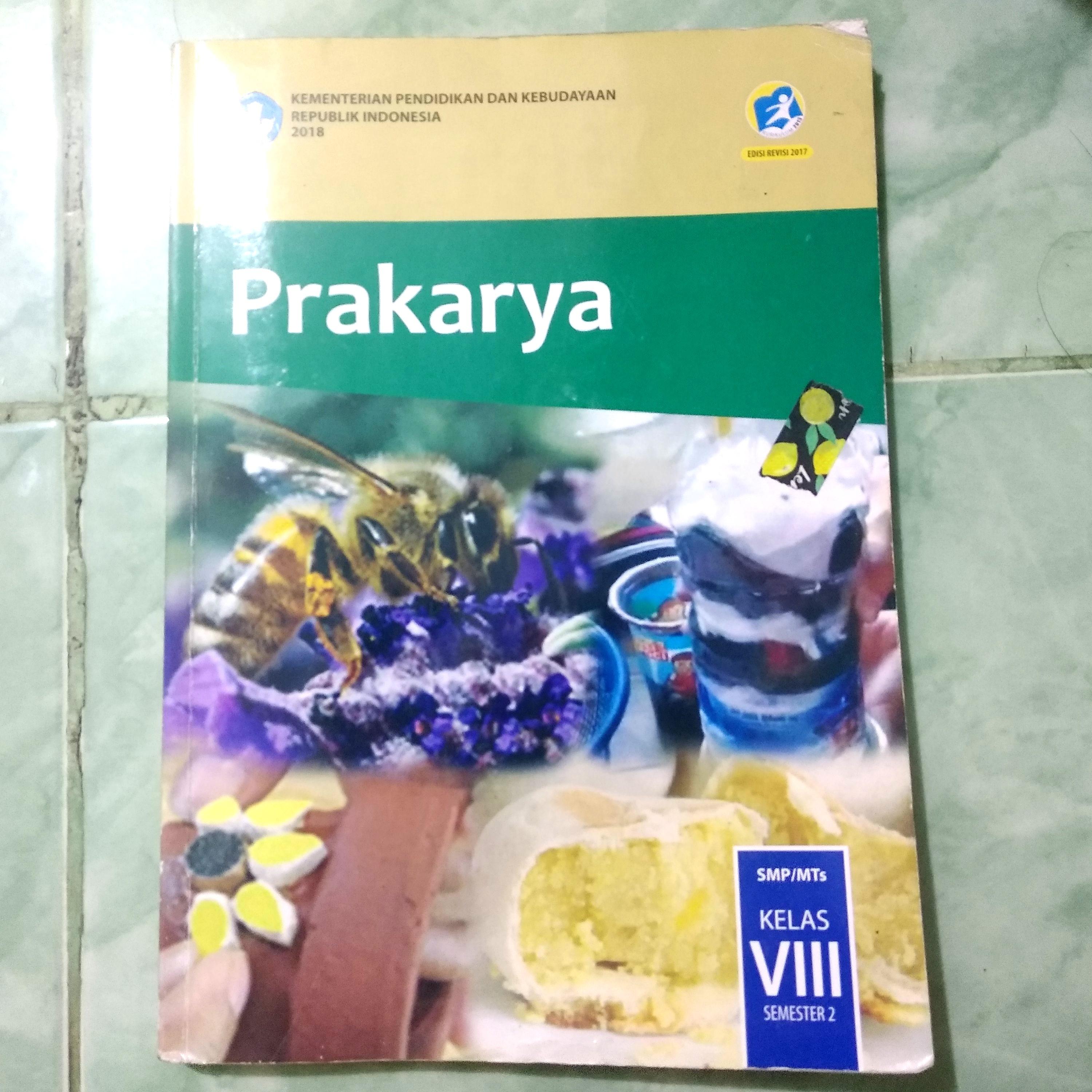 Detail Buku Paket Prakarya Kelas 8 Nomer 17