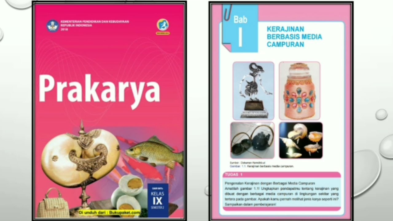 Detail Buku Paket Prakarya Kelas 9 Nomer 18