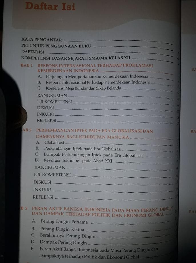 Detail Buku Paket Sejarah Indonesia Kelas 12 Kurikulum 2013 Revisi Nomer 52