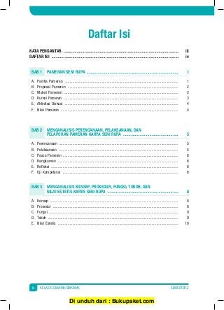 Detail Buku Paket Seni Budaya Kelas 11 Semester 2 Nomer 17