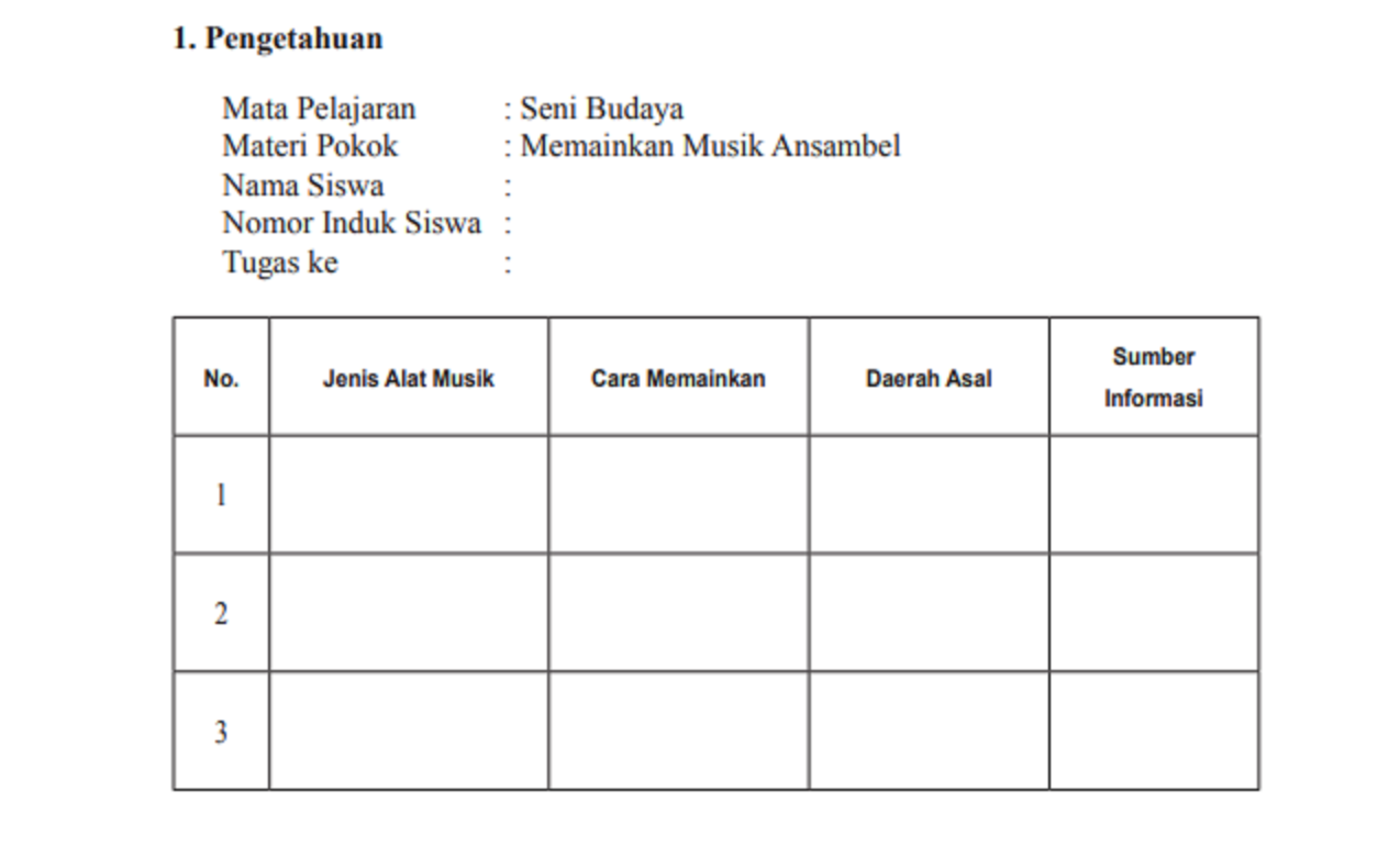 Detail Buku Paket Seni Budaya Kelas 8 Nomer 25