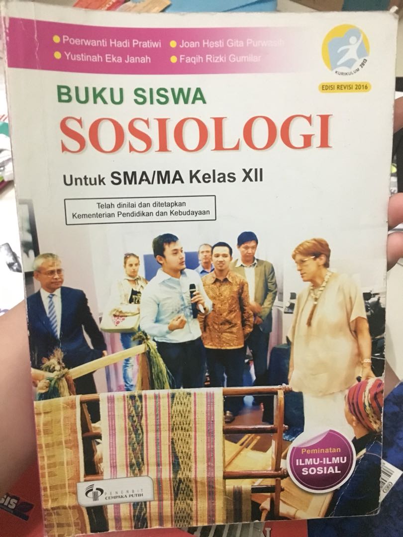 Detail Buku Paket Sosiologi Kelas 12 Nomer 6