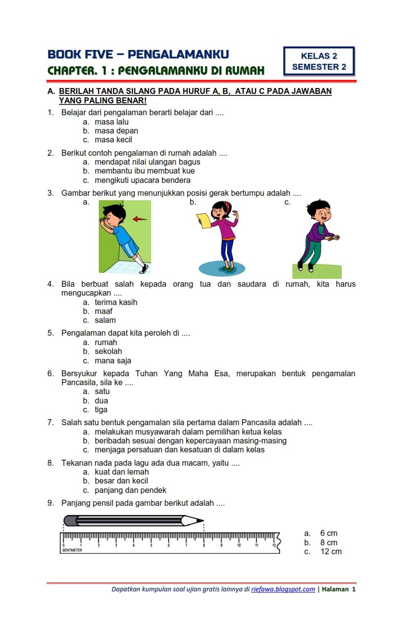 Detail Buku Paket Tema 1 Kelas 6 Nomer 51