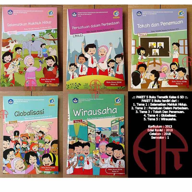 Detail Buku Paket Tema 1 Kelas 6 Kurikulum 2013 Nomer 16