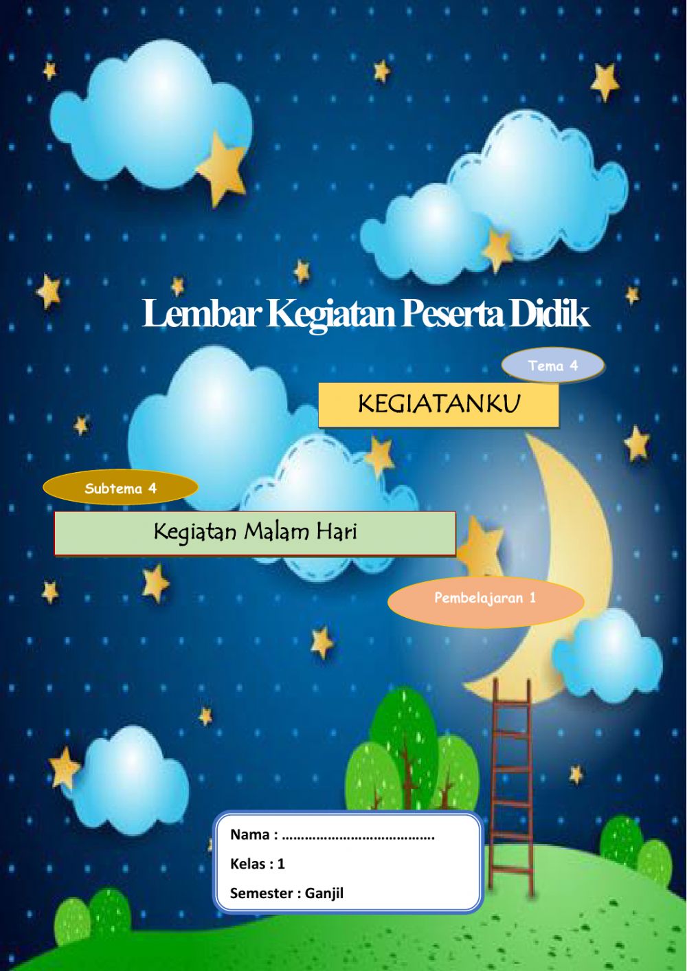 Detail Buku Paket Tema 3 Kelas 1 Nomer 24