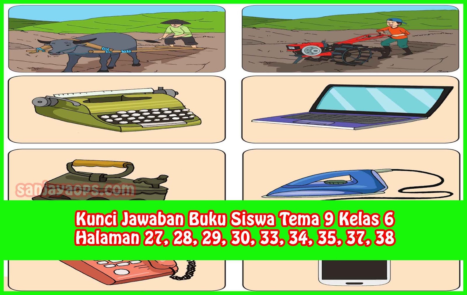 Detail Buku Paket Tema 3 Kelas 6 Nomer 29