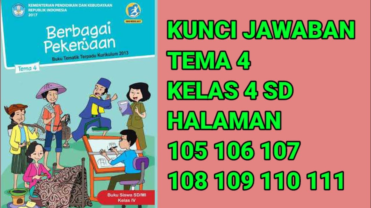 Detail Buku Paket Tema 4 Kelas 4 Nomer 36