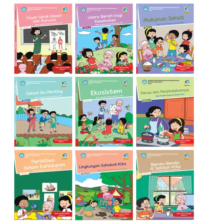 Detail Buku Paket Tema Nomer 45