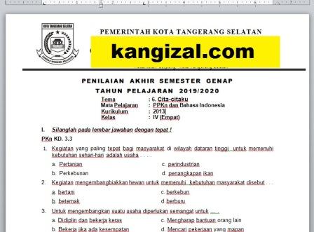 Detail Buku Paket Tema 6 Kelas 4 Nomer 55