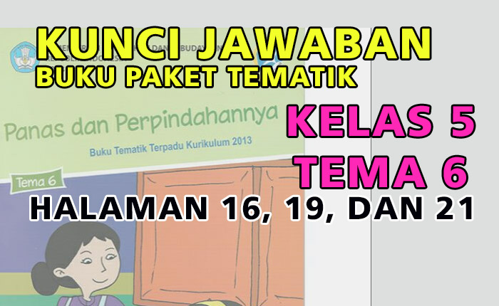 Detail Buku Paket Tema 6 Kelas 5 Nomer 19