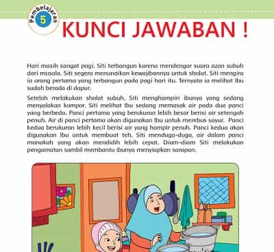 Detail Buku Paket Tema 6 Kelas 5 Nomer 6