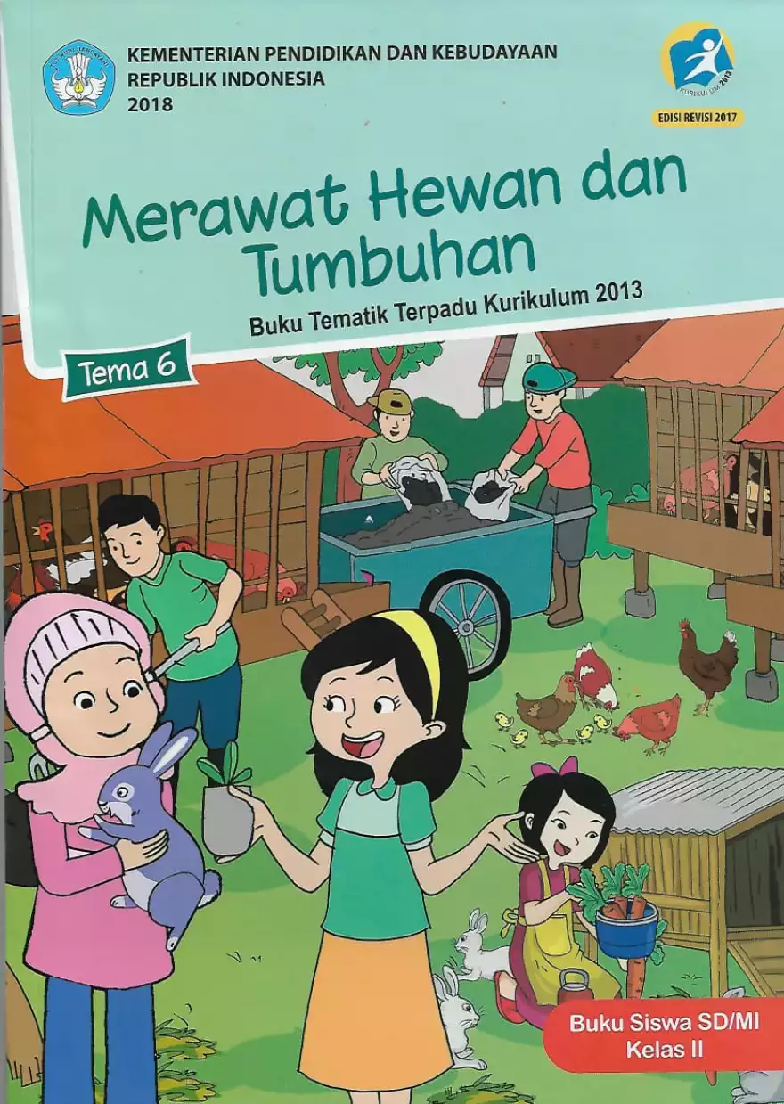 Detail Buku Paket Tematik Kelas 2 Sd Revisi 2017 Nomer 13