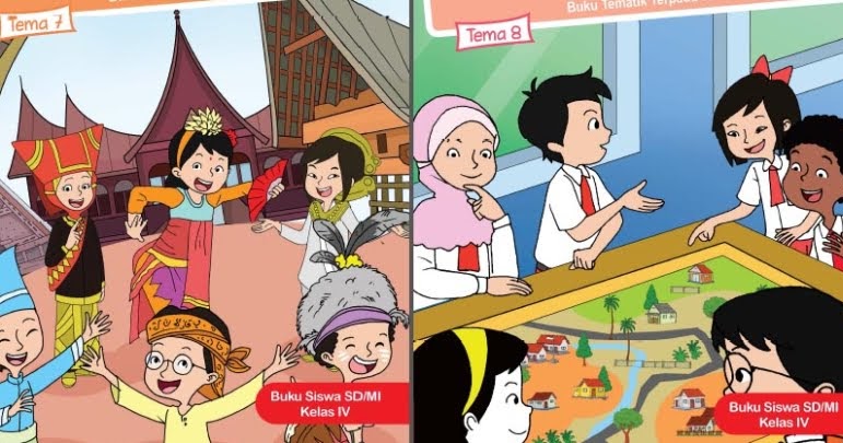 Detail Buku Paket Tematik Kelas 4 Nomer 21