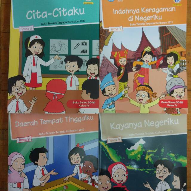 Detail Buku Paket Tematik Kelas 4 Nomer 35