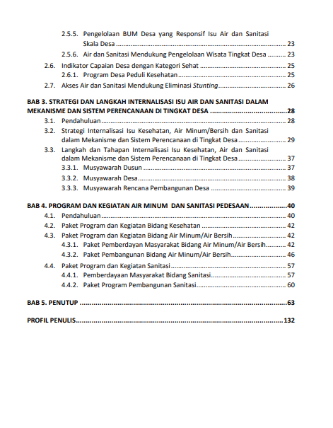 Detail Buku Panduan Air Dan Sanitasi Nomer 10