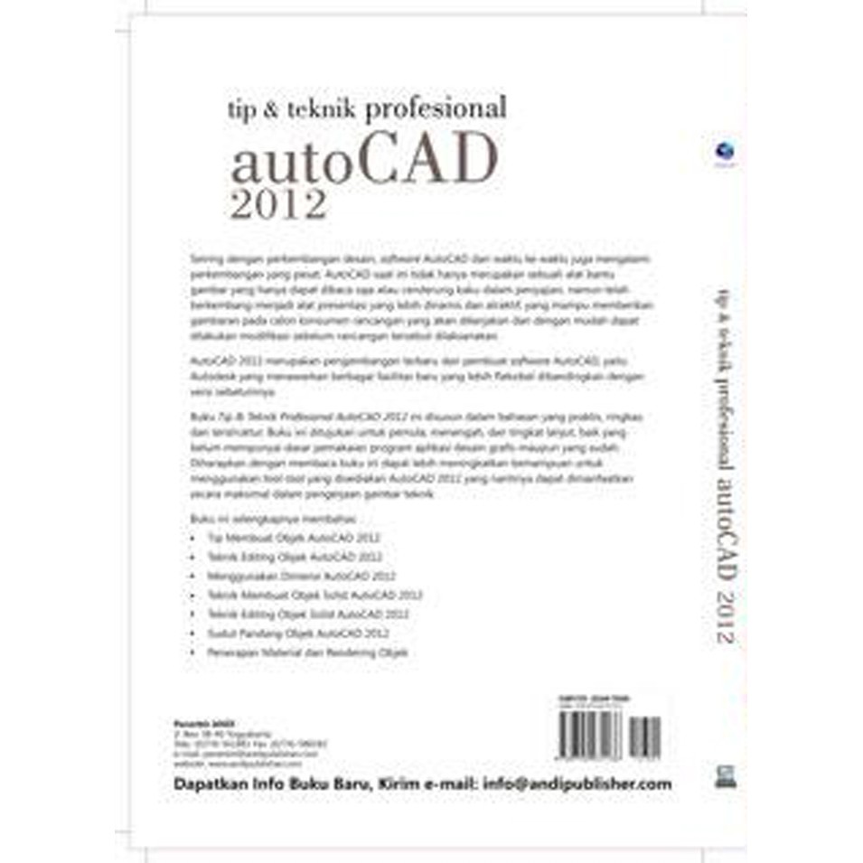 Detail Buku Panduan Autocad 2012 Nomer 51