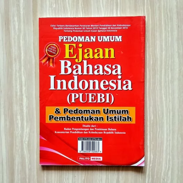 Detail Buku Panduan Bahasa Indonesia Nomer 40